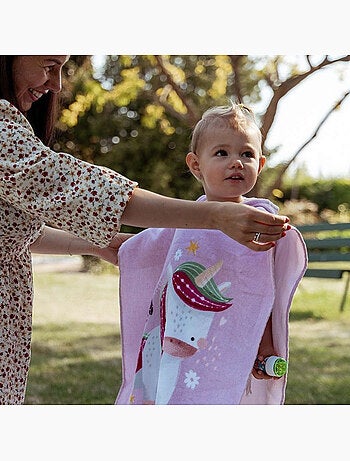 Poncho da bagno con cappuccio per bambino in cotone | sassi junior | sassi junior