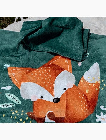 Poncho da bagno con cappuccio per bambino in cotone | sassi junior | sassi junior