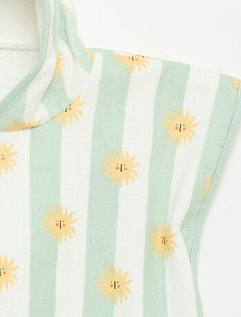Poncho da bagno con cappuccio
