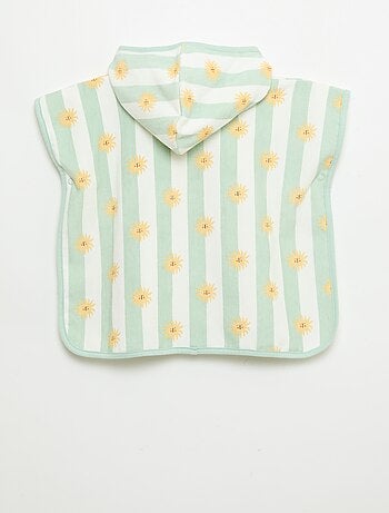 Poncho da bagno con cappuccio