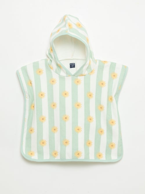 Poncho da bagno con cappuccio - Kiabi