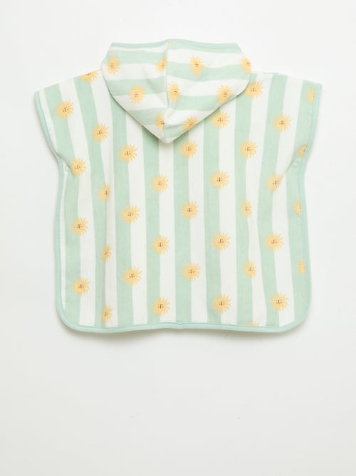 Poncho da bagno con cappuccio - Kiabi