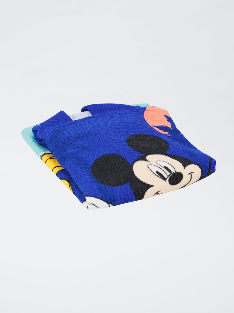 Poncho da bagno 'Disney' 'Mickey' 55x110 cm Blu - Kiabi