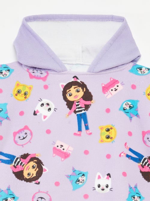 Poncho da bagno 'La casa delle bambole di Gabby' in spugna - Kiabi
