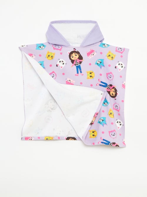 Poncho da bagno 'La casa delle bambole di Gabby' in spugna - Kiabi