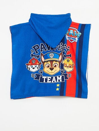 Poncho da bagno 'Paw Patrol' in spugna -