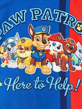 Poncho da bagno 'Paw Patrol' in spugna -
