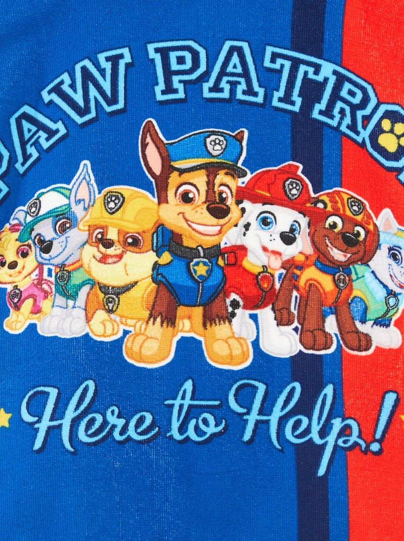 Poncho da bagno 'Paw Patrol' in spugna - BLU - Kiabi