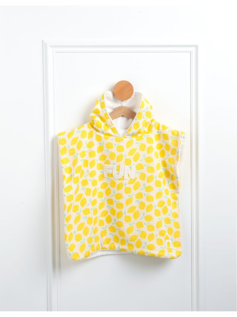Poncho da bagno per neonati in - SAUTHON Giallo - Kiabi