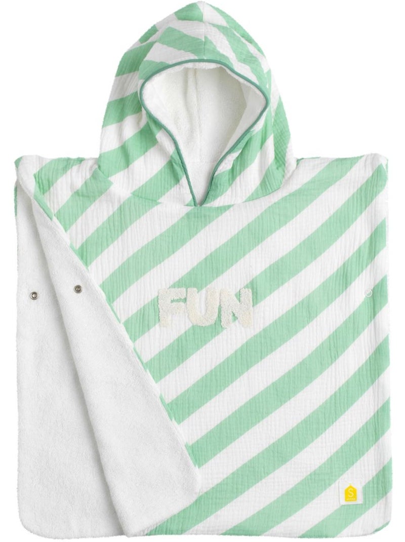 Poncho da bagno per neonati in - SAUTHON Verde - Kiabi
