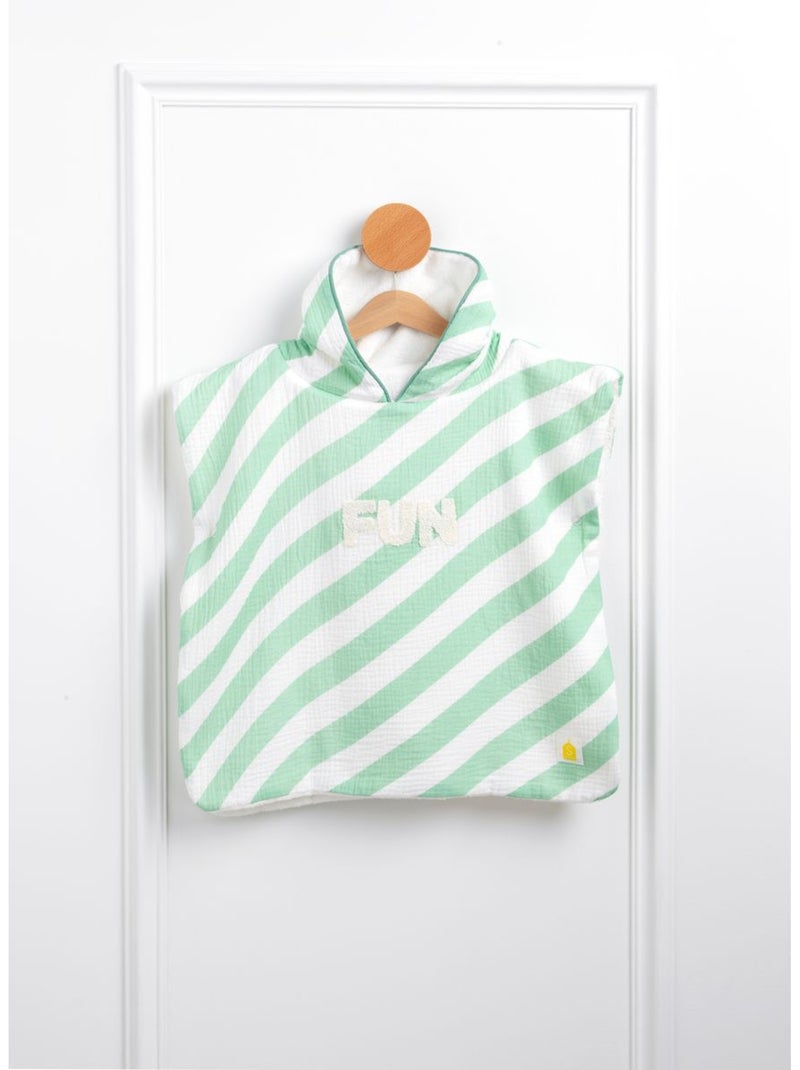 Poncho da bagno per neonati in - SAUTHON Verde - Kiabi