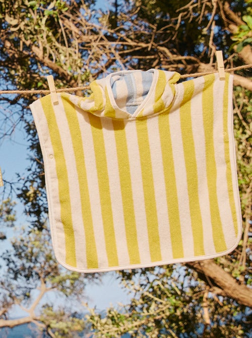 Poncho da bagno reversibile in spugna - Kiabi