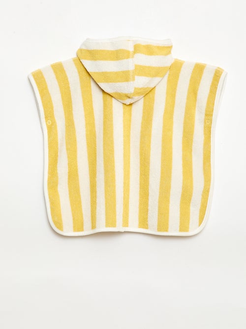 Poncho da bagno reversibile in spugna - Kiabi