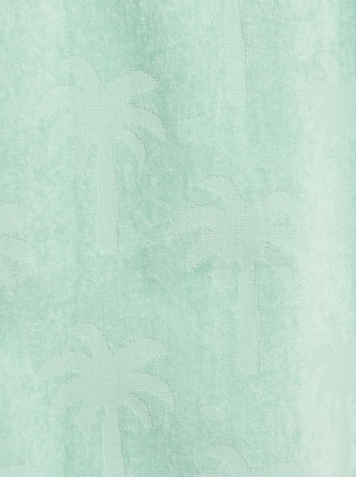 Poncho da bagno tinta unita con cappuccio - Kiabi