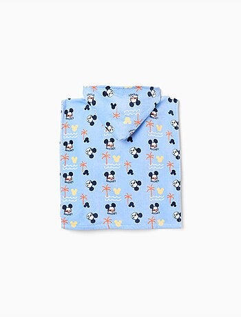Poncho da spiaggia con cappuccio in cotone con Mickey