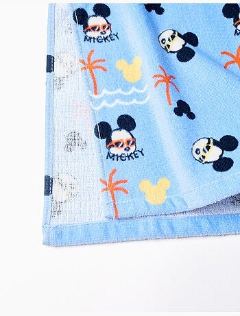 Poncho da spiaggia con cappuccio in cotone con Mickey