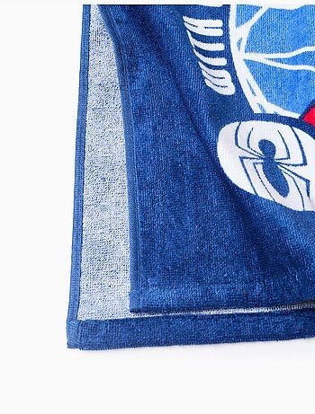 Poncho da spiaggia con cappuccio in cotone con spider-man