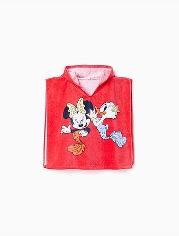 Poncho da spiaggia con cappuccio in cotone Minnie & Daisy