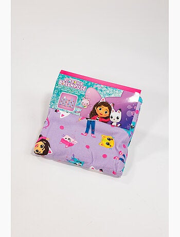 Poncho da Spiaggia Gabby's Dollhouse 55x110cm – Cappuccio – 100% Poliestere – Licenza Ufficiale