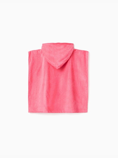 Poncho da spiaggia in cotone con cappuccio e stampa Stitch - Kiabi