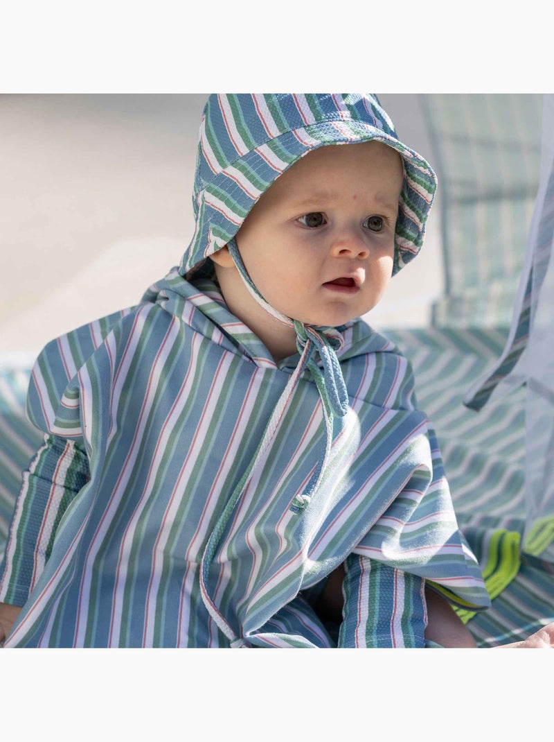 Poncho da spiaggia in microfibra per neonati | walking mum Verde - Kiabi