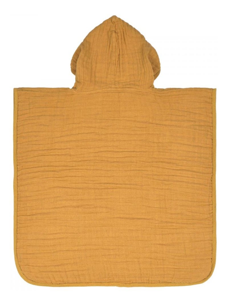 Poncho Enfant in garza di cotone PROMO LINGE Giallo - Kiabi