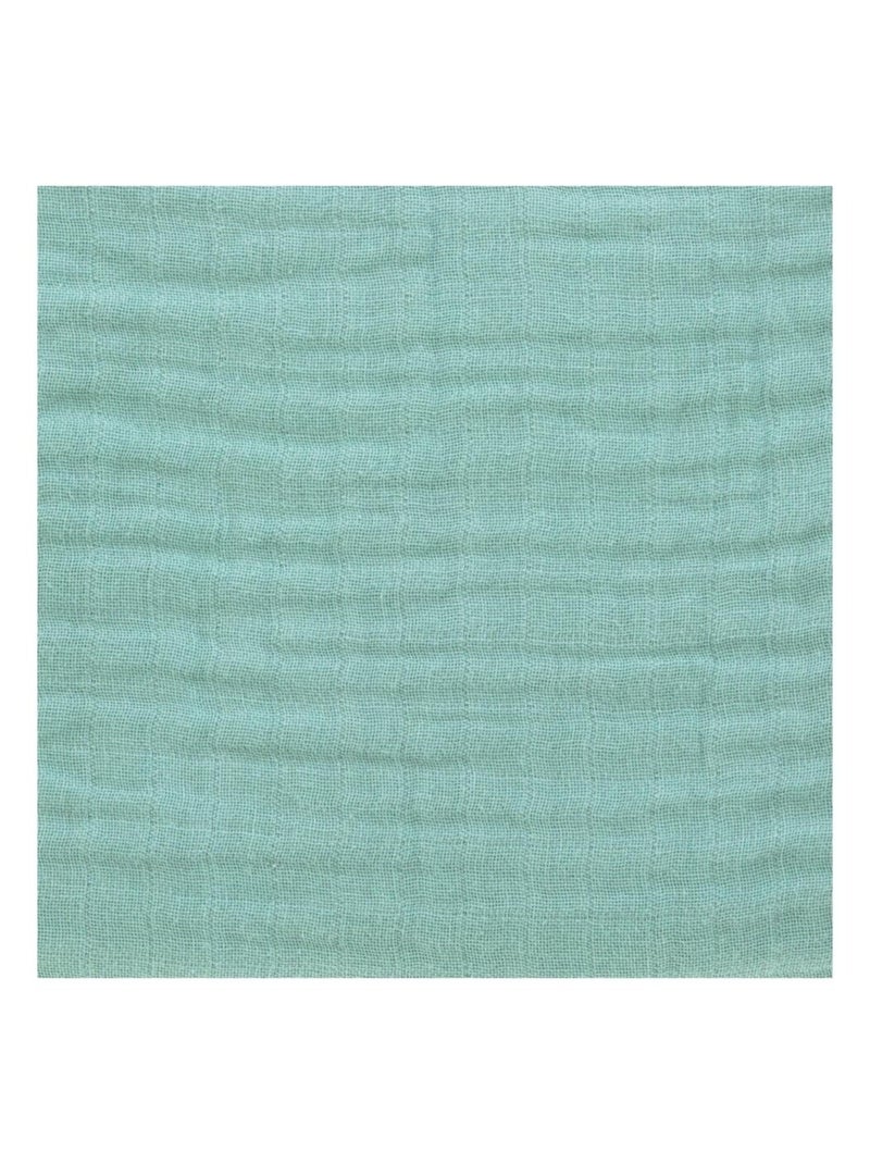 Poncho Enfant in garza di cotone PROMO LINGE Verde salvia - Kiabi