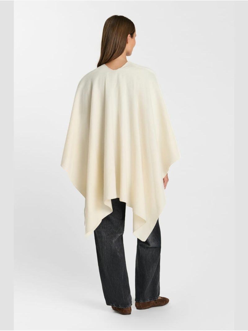 Poncho eter 'le temps des cerises' Bianco - Kiabi