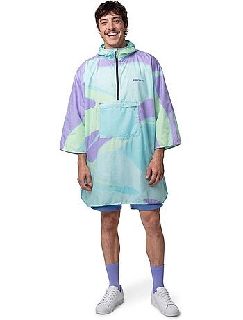 Poncho impermeabile boombastic uomo bbc rave