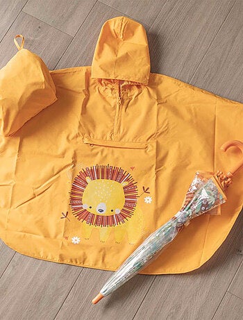 Poncho impermeabile mantella antipioggia per bambini | Sassi Junior