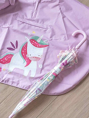 Poncho impermeabile mantella antipioggia per bambini | Sassi Junior