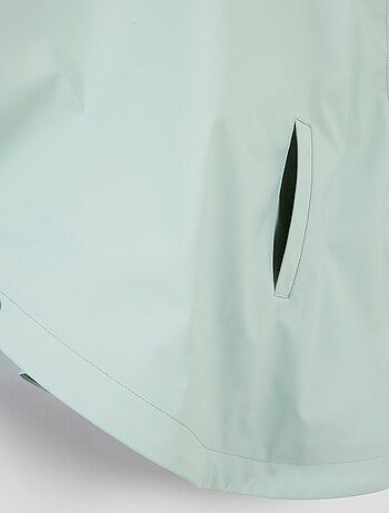 Poncho in materiale gommato con cappuccio - collezione facile da indossare