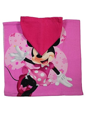 Poncho in poliestere Minnie bambina