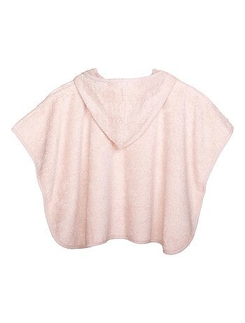 Poncho in spugna 0-2 anni in cotone biologico