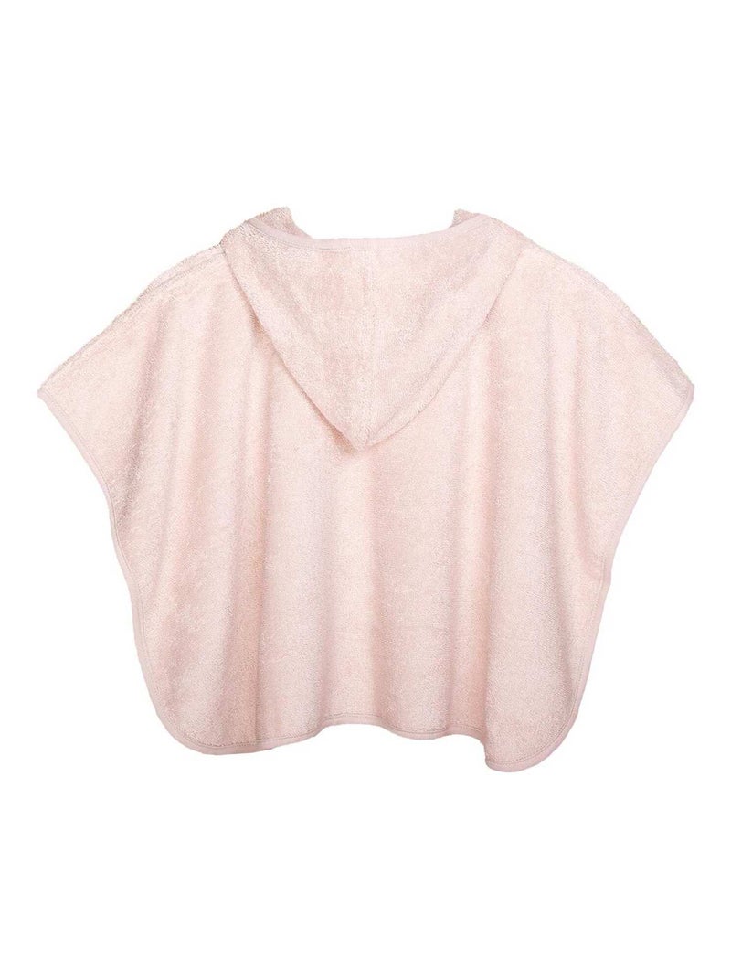 Poncho in spugna 0-2 anni in cotone biologico Beige - Kiabi