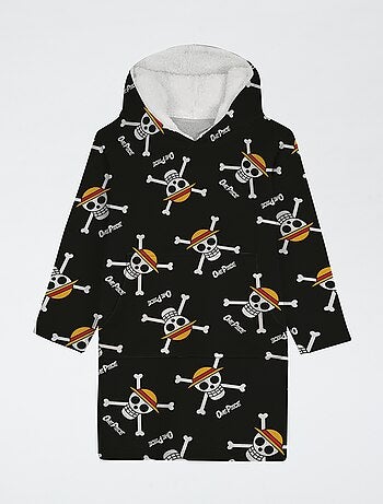 Poncho plaid adulto 'One Piece'