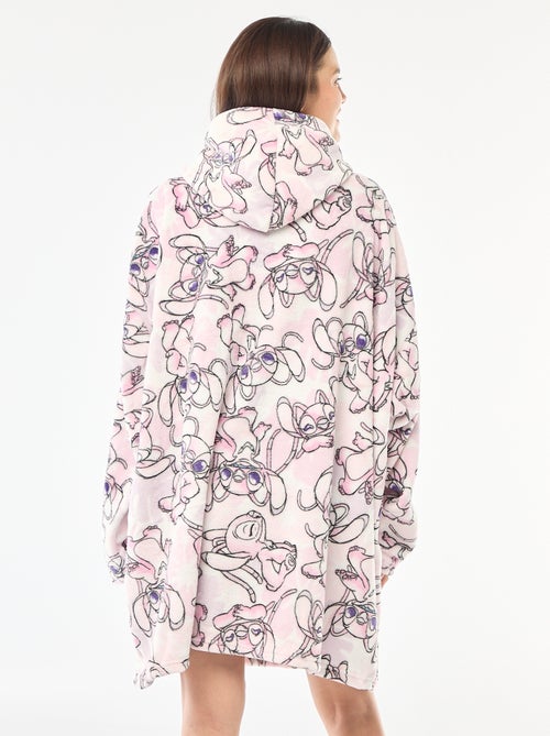 Poncho plaid adulto 'Stitch' - Kiabi