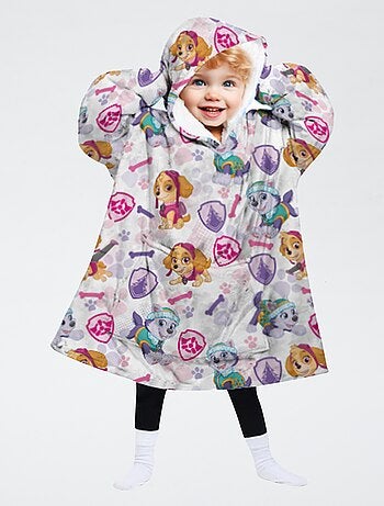 Poncho plaid 'Paw Patrol'