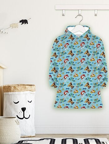 Poncho plaid 'Paw Patrol'