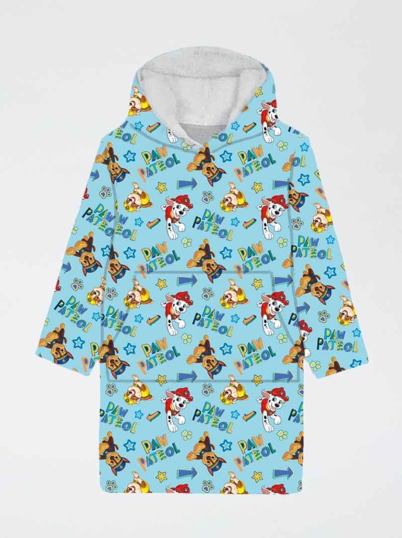 Poncho plaid 'Paw Patrol' Blu - Kiabi