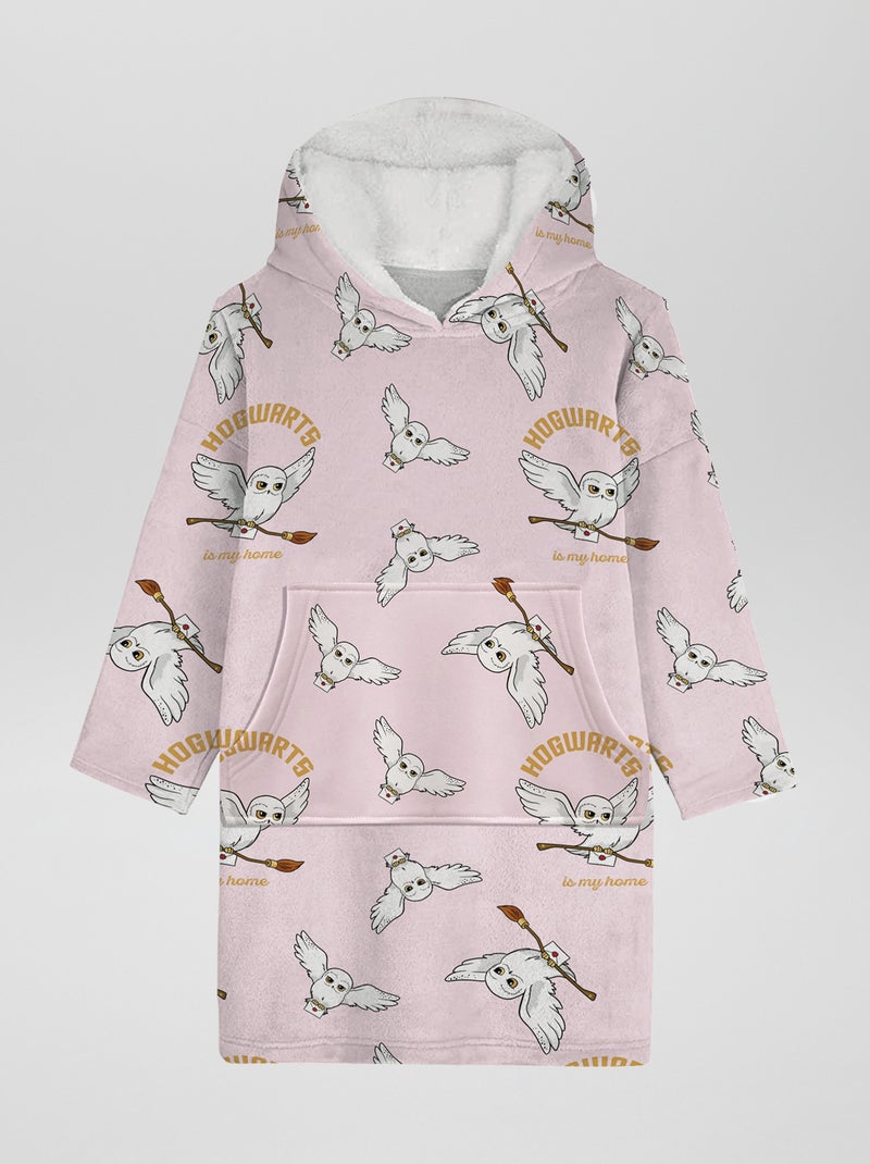 Poncho tipo plaid 'Harry Potter' ROSA - Kiabi