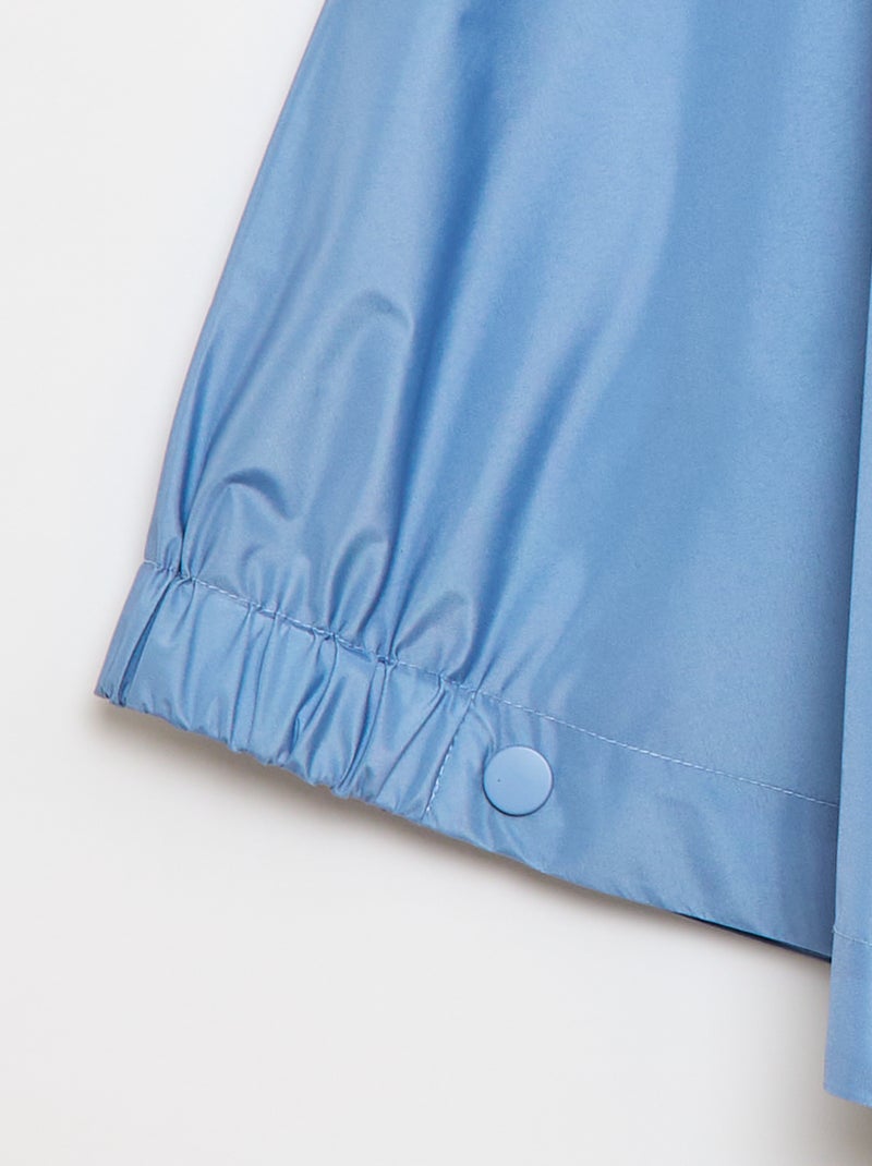 Poncho unisex con cappuccio - collezione facile da indossare Blu - Kiabi