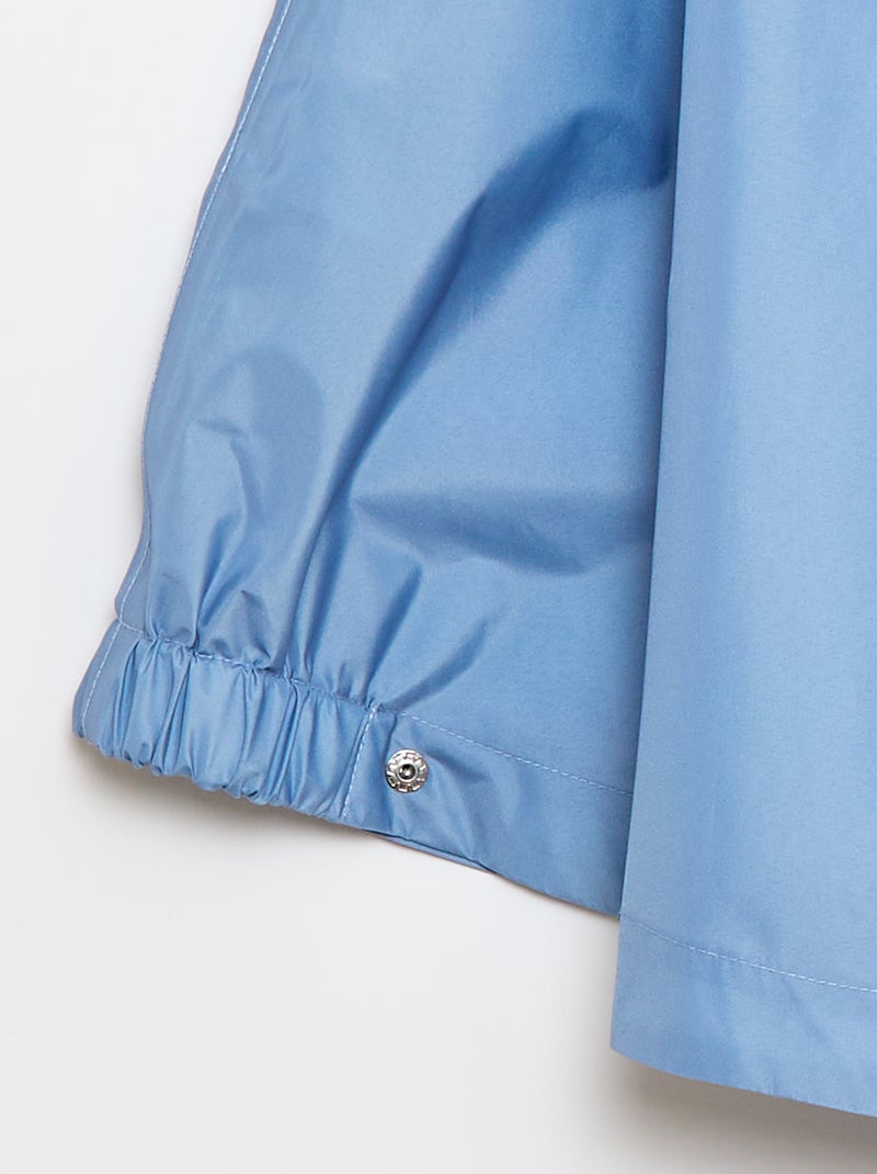 Poncho unisex con cappuccio - collezione facile da indossare Blu - Kiabi