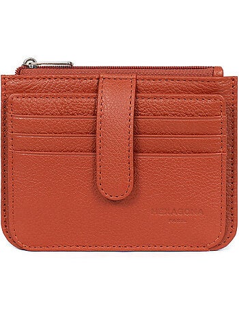 Porta-carte - 1 volet - Pelle CONFORT