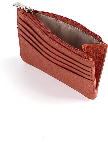 Porta-carte - 1 volet - Pelle CONFORT