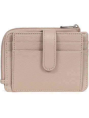 Porta-carte - 1 volet - Pelle CONFORT