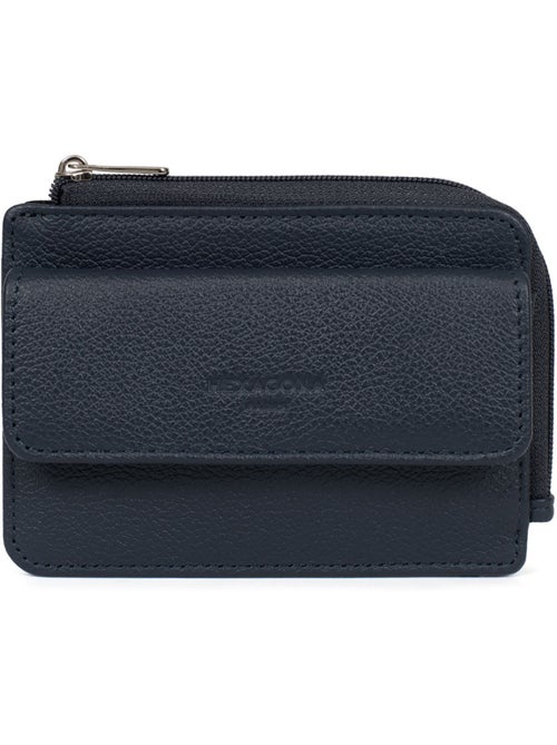 Porta-carte - 1 volet - Pelle CONFORT - Kiabi