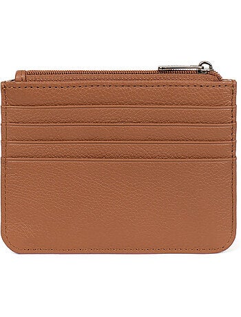 Porta-carte - 1 volet - Pelle CONFORT