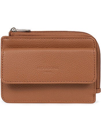 Porta-carte - 1 volet - Pelle CONFORT