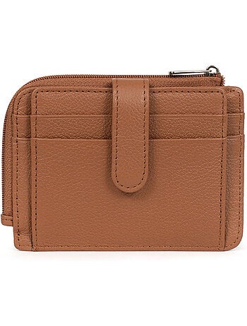Porta-carte - 1 volet - Pelle CONFORT